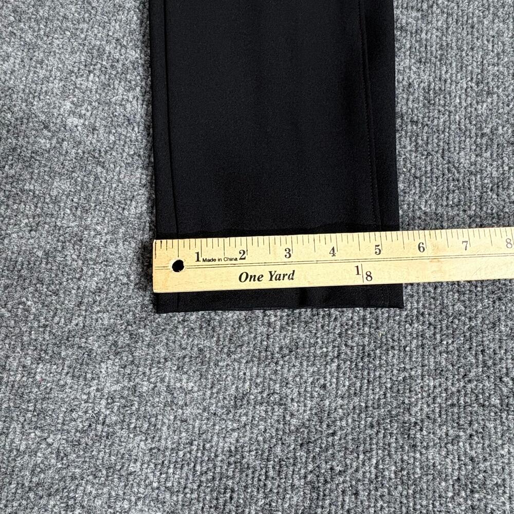 Veronica Beard Pants Womens 8 Black Ponte Scuba Leggings Knit Pull On Stretch - Picture 11 of 13